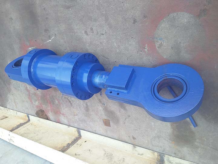 cylinder of the plate rolling machine Sold to Indonesia